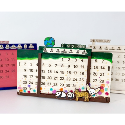 우드 만년 달력 만들기 DIY