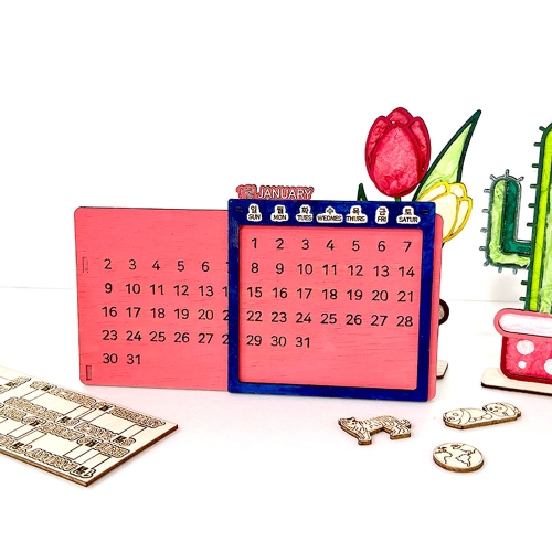 우드 만년 달력 만들기 DIY