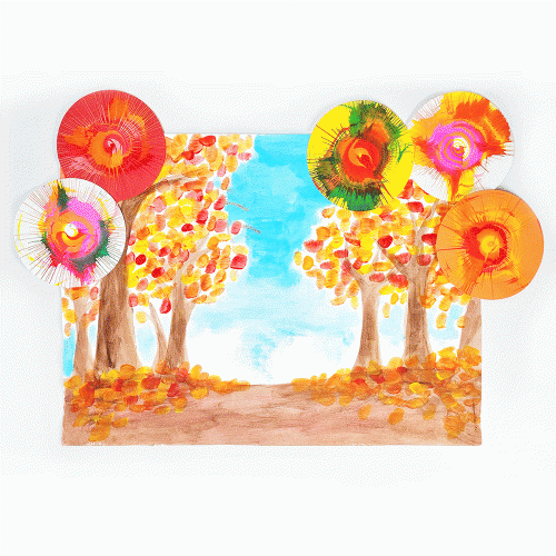 아티바바 스핀아트로 가을만들기