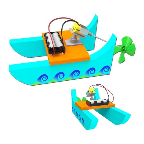 스크류 레이싱 보트 만들기