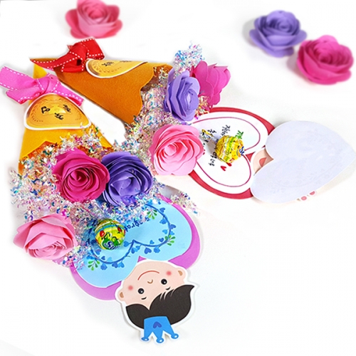 [탑키드] 만들기 메시지 사탕 꽃다발 (4인용)