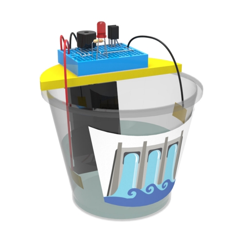 브레드보드 홍수 경보기 만들기