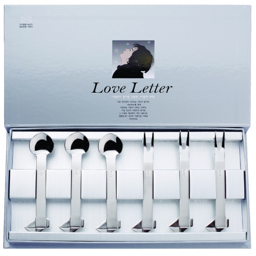 러브레터 티스푼포크6P