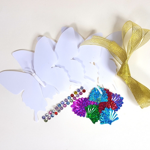 [탑키드] 만들기 나비 상장 홀더 (4인용)