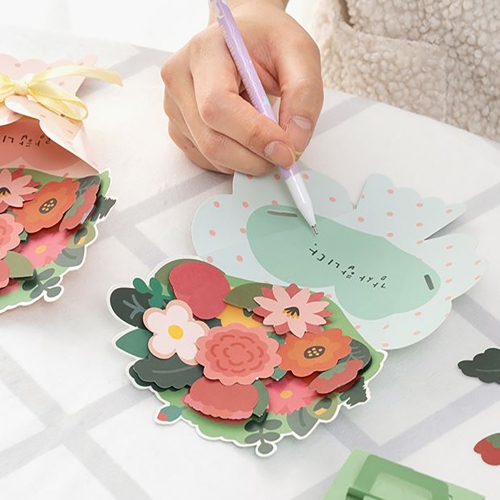 181 꽃다발 카드