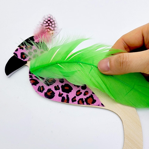 [만꾸]알록달록 나무새 만들기 세트 (1인용) 과학수업 연계학습 종일반 돌봄교실 만들기 추천