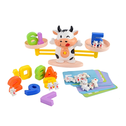 송아지 숫자 천칭 놀이