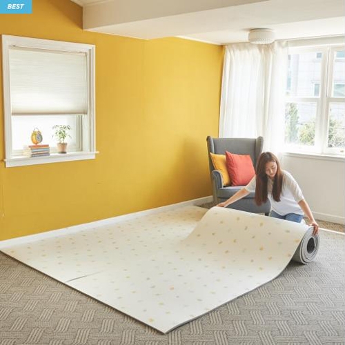 c06 어린이집 휴식매트 폭신한 PVC쿠션매트 110x100-140cm