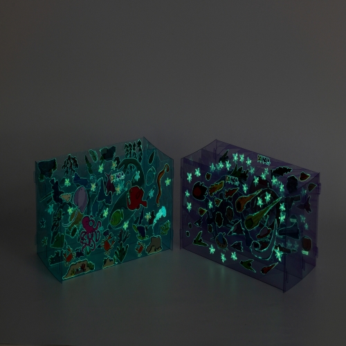 바다스티커(야광)꾸미기세트 어항만들기스티커 바다꾸미기스티커