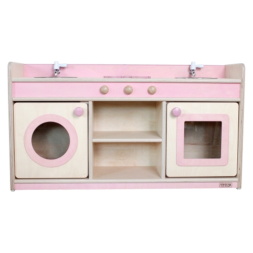 친환경 원목 해피 2구 주방놀이