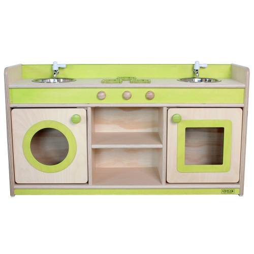 친환경 원목 해피 2구 주방놀이