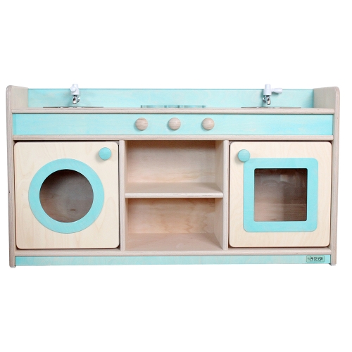 친환경 원목 해피 2구 주방놀이