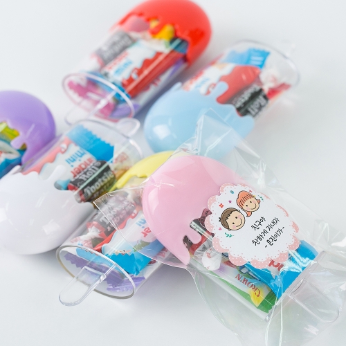 어린이집 유치원 구디백 간식 선물 아이스크림 케이스