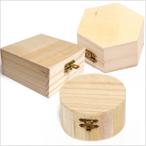 나무 보석함 3종