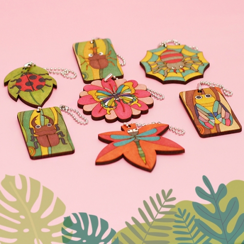 팬시우드 곤충 거울(7종)