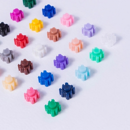 1cm 디폼블럭 5300pcs 세트 도안책 증정