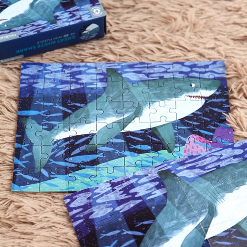 [퍼즐]머드퍼피 백상아리 48피스 미니퍼즐 / 4세이상