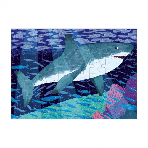 [퍼즐]머드퍼피 백상아리 48피스 미니퍼즐 / 4세이상