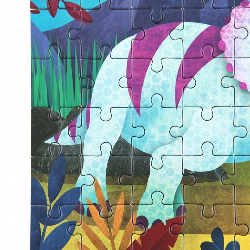 [퍼즐]머드퍼피 트리케라톱스 48피스 미니퍼즐 / 4세이상