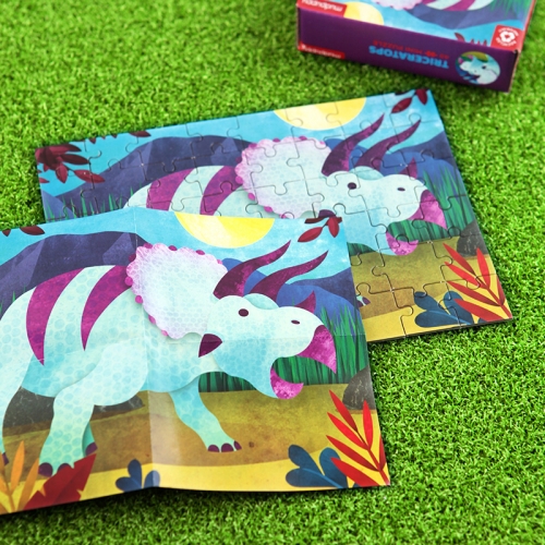 [퍼즐]머드퍼피 트리케라톱스 48피스 미니퍼즐 / 4세이상