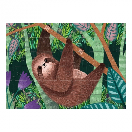 [퍼즐]머드퍼피 세발가락 나무늘보 48피스 미니퍼즐 / 4세이상