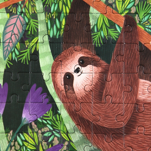 [퍼즐]머드퍼피 세발가락 나무늘보 48피스 미니퍼즐 / 4세이상