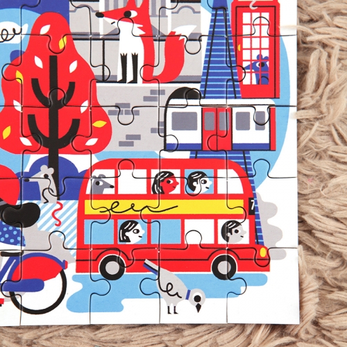 [퍼즐]머드퍼피 런던 48피스 미니퍼즐 / 4세이상