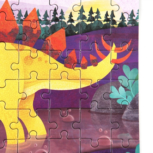 [퍼즐]머드퍼피 스테고사우루스 48피스 미니퍼즐 / 4세이상