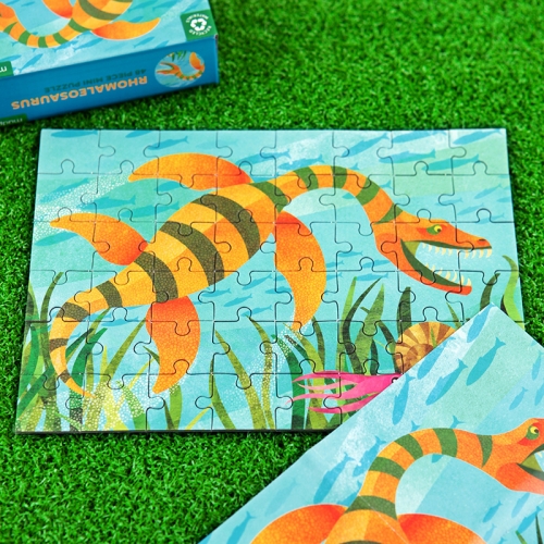 [퍼즐]머드퍼피 로멜라오사우루스 48피스 미니퍼즐 / 4세이상