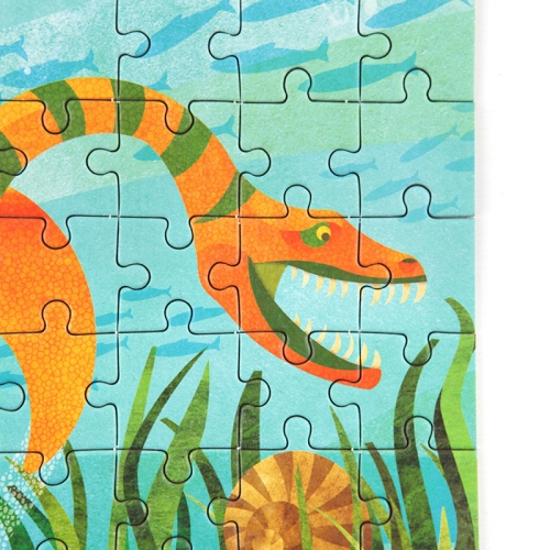 [퍼즐]머드퍼피 로멜라오사우루스 48피스 미니퍼즐 / 4세이상