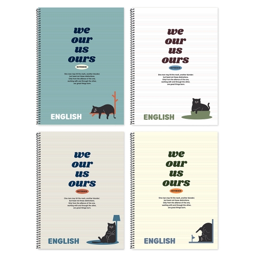 더캣 영어노트(2000원X8개)