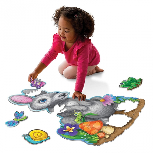 [퍼즐]토끼 41피스 플로어퍼즐