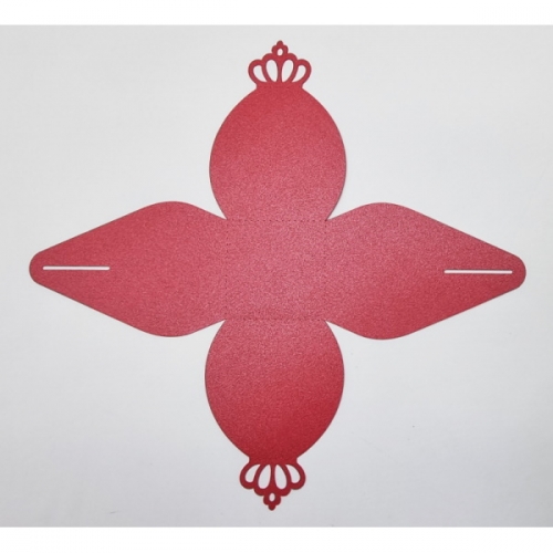 고급 마제스틱 지류 사용 크라운 선물상자