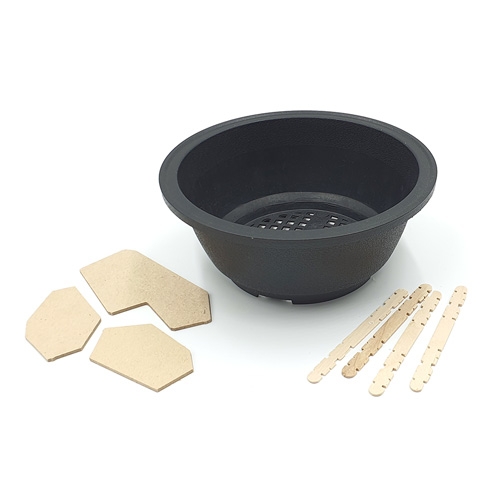 [만꾸] 식목일 블랙화분 꾸미기(5인용)