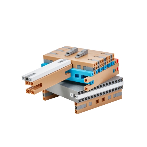 아키브릭블럭 75p 놀이 과학 건축 블럭