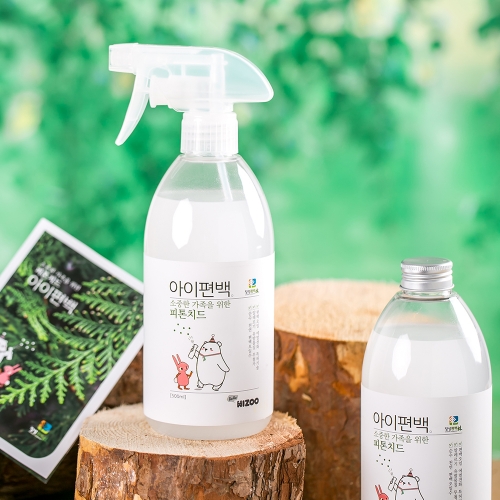 피톤치드 편백수 스프레이 500ml + 리필 1개(500ml)