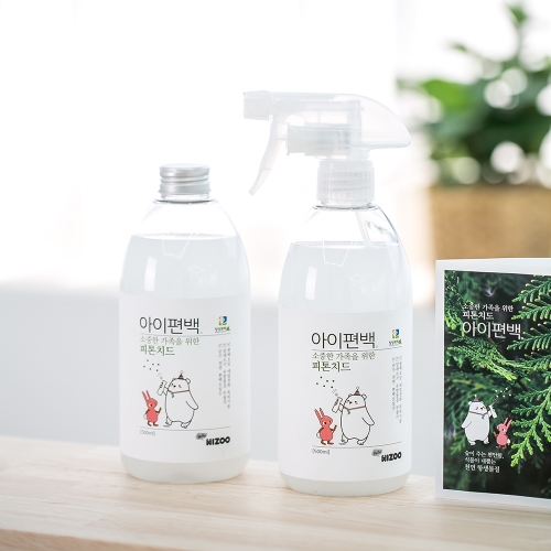 피톤치드 편백수 스프레이 500ml + 리필 1개(500ml)