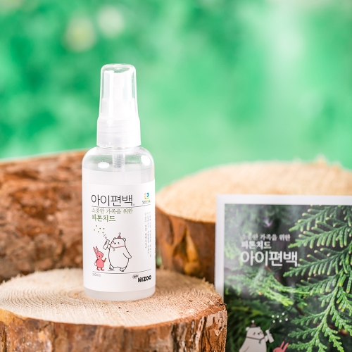 휴대용 아이편백수 피톤치드 스프레이 80ml x 5개