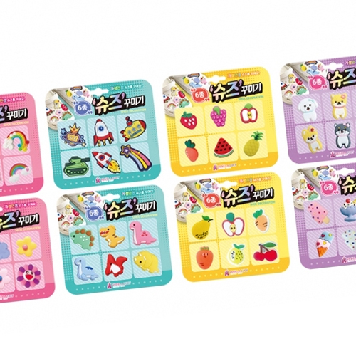 3000 6종슈즈꾸미기 (2개세트)