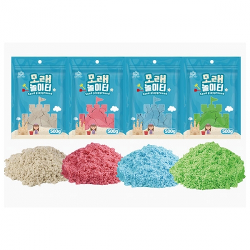 레츠토이 모래놀이터 비치 다이노 모래놀이세트 리필모래 몰드