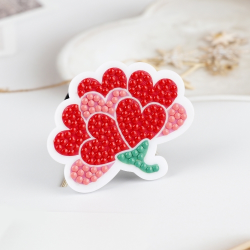 [메이크문구]스마트톡 보석십자수 01 카네이션