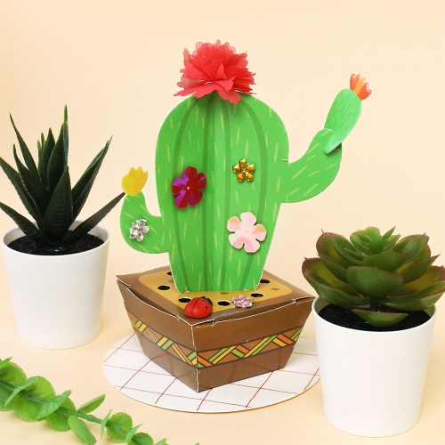 선인장 화분 방향제 5set