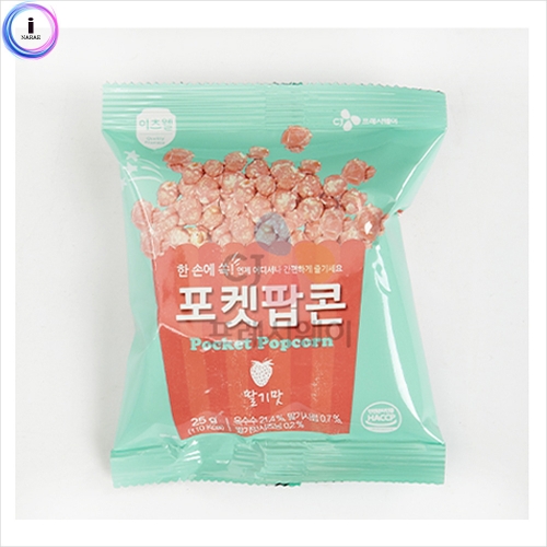 b29 무배) 이츠웰 포켓팝콘 딸기맛 25gX30개