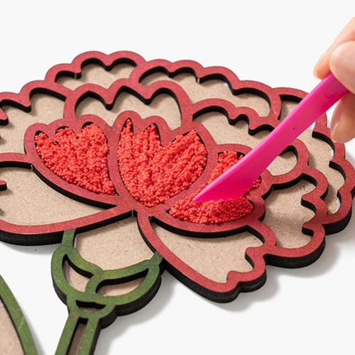 188 클레이 한송이 꽃