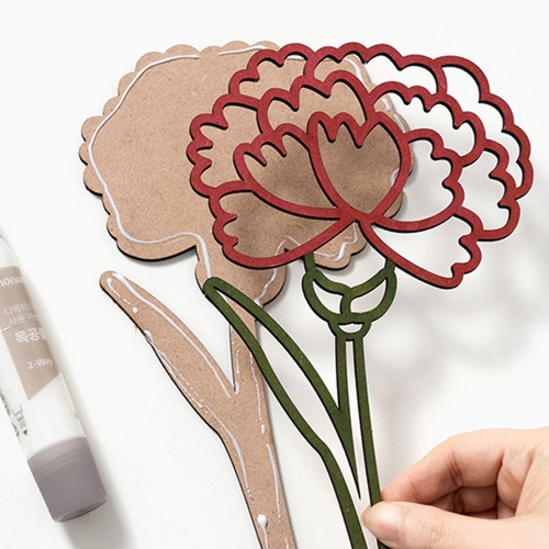 188 클레이 한송이 꽃