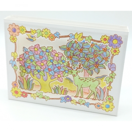 컬러링 디오라마 종이입체액자 입체액자만들기 봄풍경 가을풍경