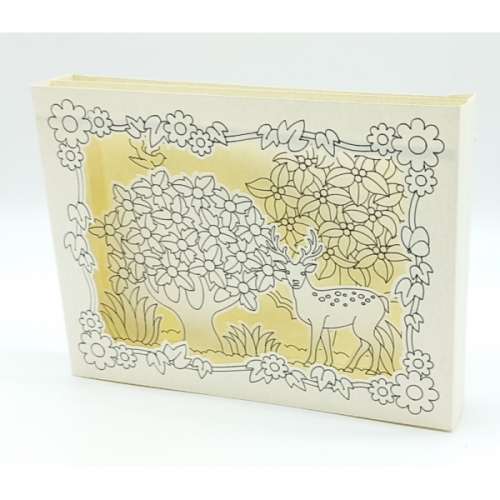 컬러링 디오라마 종이입체액자 입체액자만들기 봄풍경 가을풍경