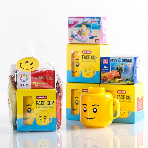 옥스포드컵 블록 구디백 어린이집 유치원 어린이날 선물 생일 답례품 간식