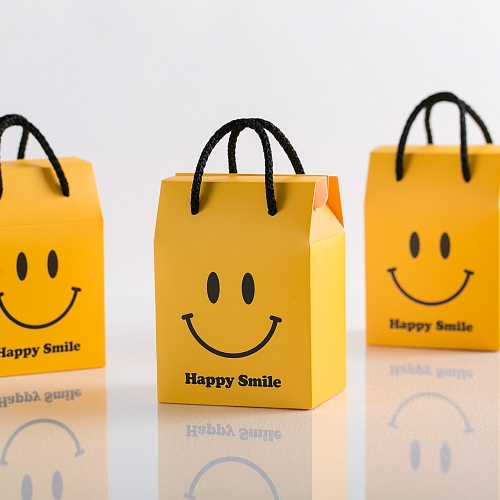 스마일손잡이구디백 어린이집 유치원 어린이날 선물 간식 생일 답례품