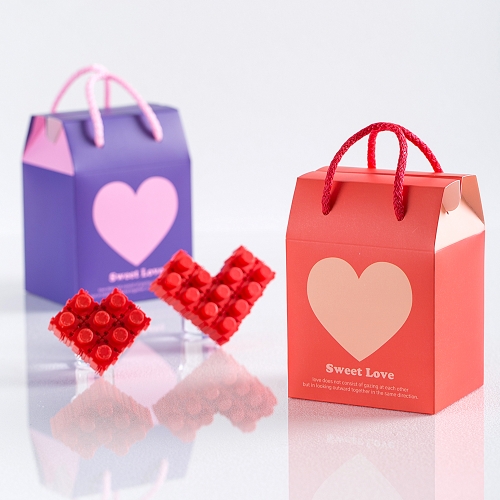 빵빵하트가방 어린이집 유치원 생일 답례품 구디백 어린이날 선물